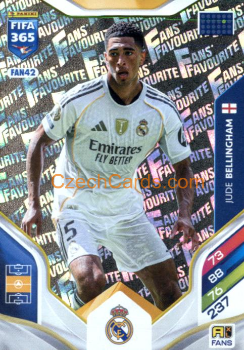 Jude Bellingham 2026 Panini Adrenalyn #FAN42