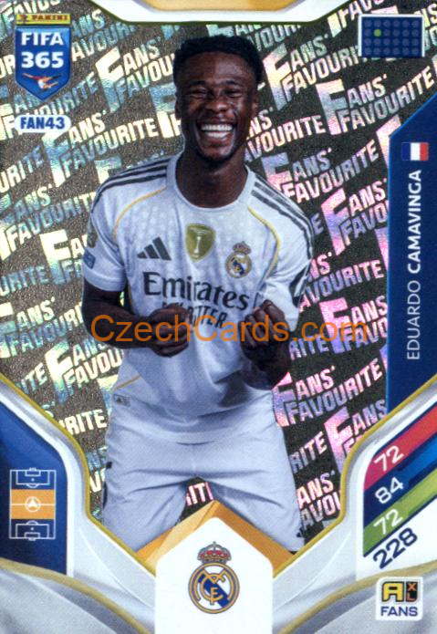 Eduardo Camavinga 2026 Panini Adrenalyn #FAN43