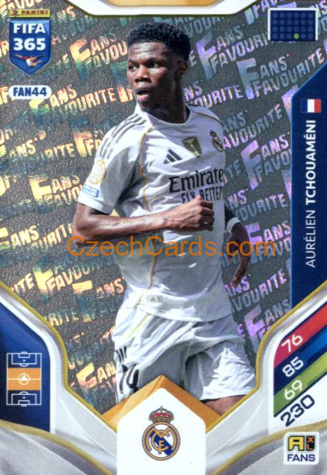 Aurélien Tchouaméni 2026 Panini Adrenalyn #FAN44