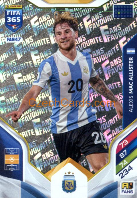 Alexis Mac Allister 2026 Panini Adrenalyn #FAN47
