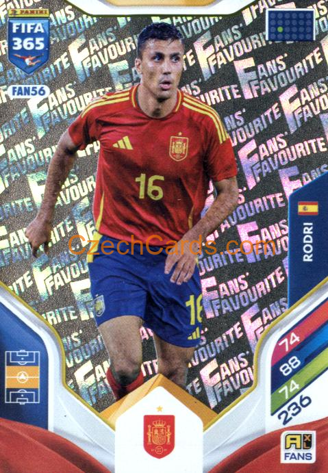Rodri 2026 Panini Adrenalyn #FAN56