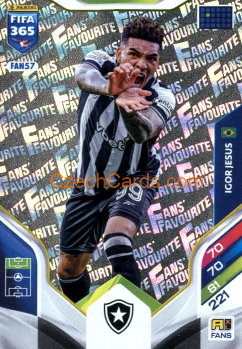 Igor Jesus 2026 Panini Adrenalyn #FAN57