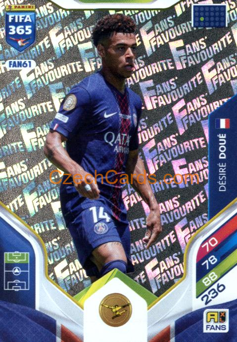 Désiré Doué 2026 Panini Adrenalyn #FAN61