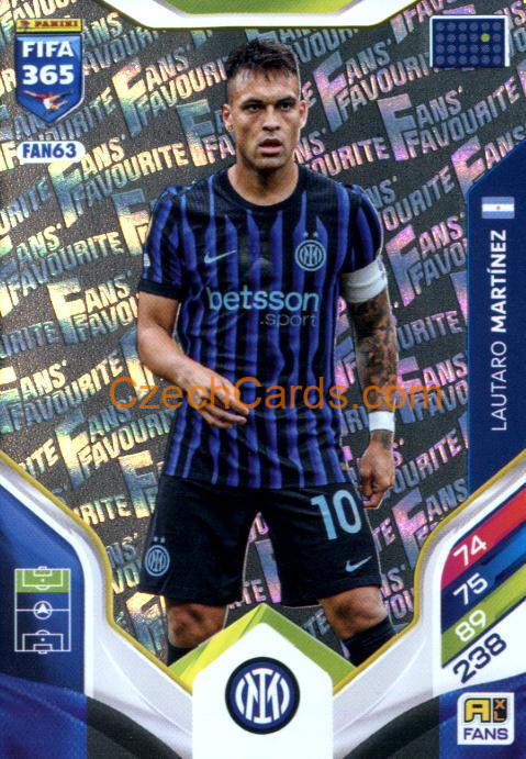 Lautaro Martínez 2026 Panini Adrenalyn #FAN63