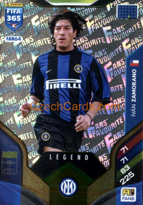 Iván Zamorano 2026 Panini Adrenalyn #FAN64