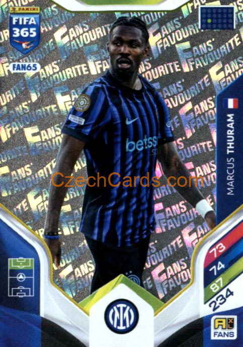 Marcus Thuram 2026 Panini Adrenalyn #FAN65