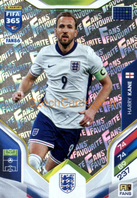 Harry Kane 2026 Panini Adrenalyn #FAN86