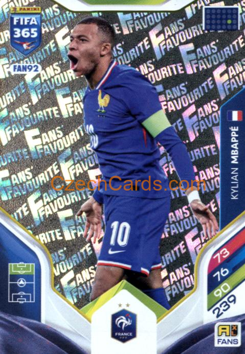 Kylian Mbappé 2026 Panini Adrenalyn #FAN92