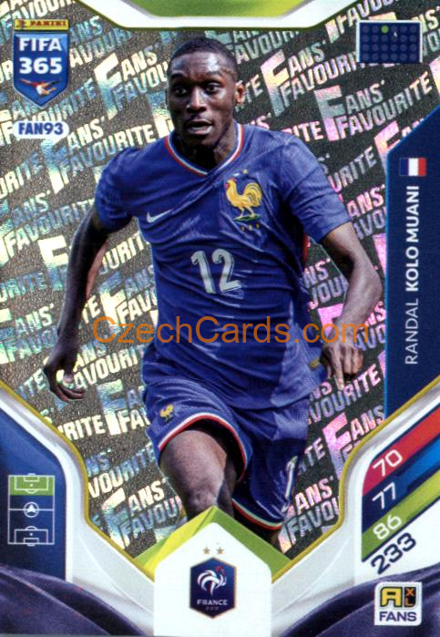 Randal Kolo Muani 2026 Panini Adrenalyn #FAN93