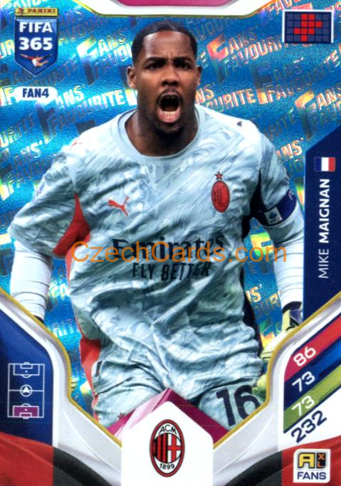 Mike Maignan 2026 Panini Adrenalyn #FAN4 Blue