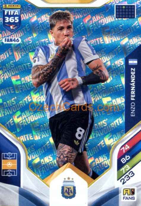 Enzo Fernández 2026 Panini Adrenalyn #FAN46 Blue
