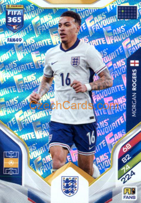 Morgan Rogers 2026 Panini Adrenalyn #FAN49 Blue
