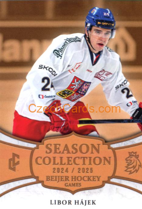 Libor Hájek 2024/25 LC Český hokej #BHG-02