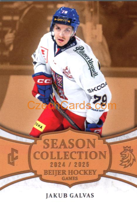 Jakub Galvas 2024/25 LC Český hokej #BHG-08