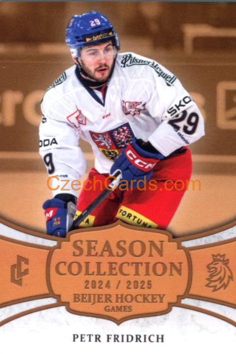Petr Fridrich 2024/25 LC Český hokej #BHG-11