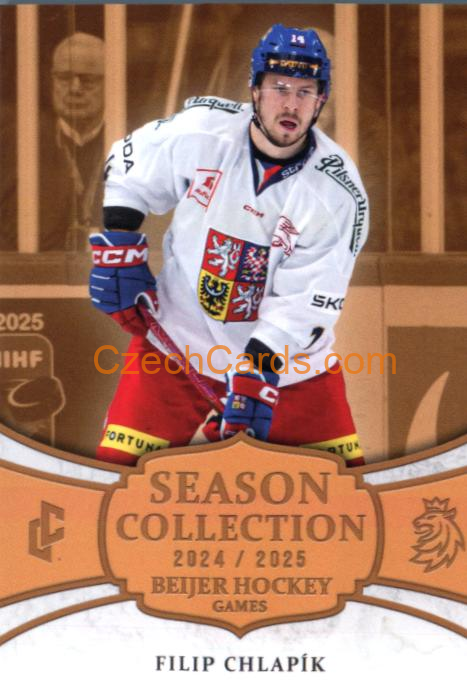Filip Chlapík 2024/25 LC Český hokej #BHG-14