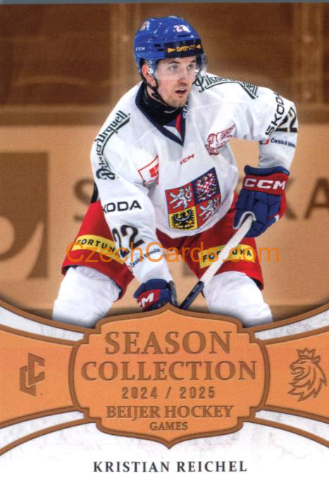 Kristian Reichel 2024/25 LC Český hokej #BHG-17