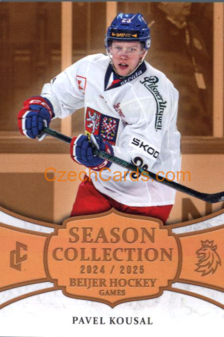 Pavel Kousal 2024/25 LC Český hokej #BHG-18