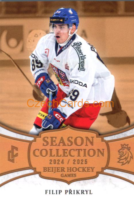 Filip Přikryl 2024/25 LC Český hokej #BHG-24