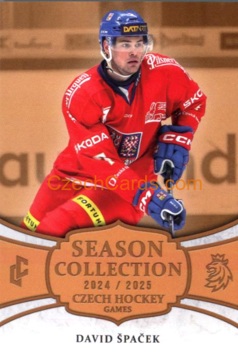David Špaček 2024/25 LC Český hokej #CHG-02