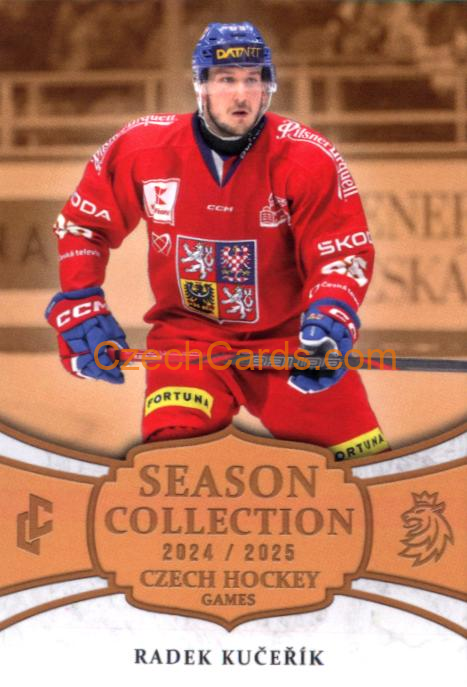 Radek Kučeřík 2024/25 LC Český hokej #CHG-09