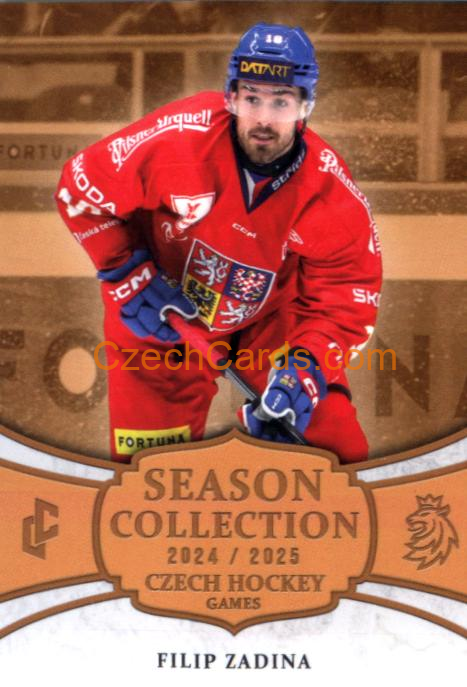 Filip Zadina 2024/25 LC Český hokej #CHG-16