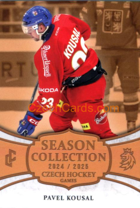 Pavel Kousal 2024/25 LC Český hokej #CHG-19