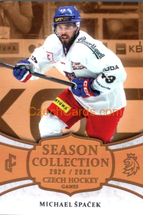 Michael Špaček 2024/25 LC Český hokej #CHG-21