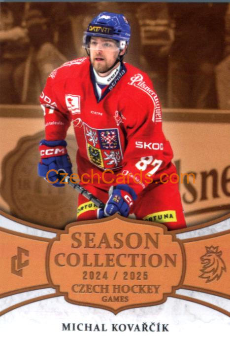 Michal Kovařčík 2024/25 LC Český hokej #CHG-24