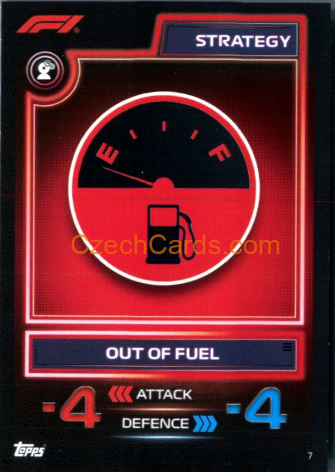Out of Fuel 2023 Turbo Attax #7