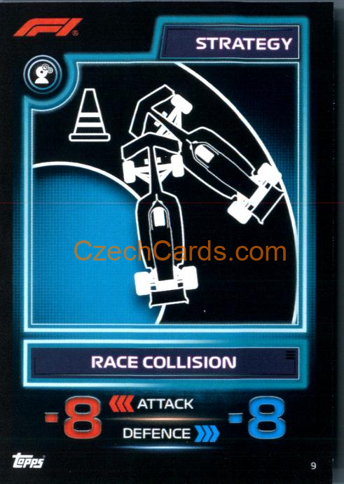 Race Collision 2023 Turbo Attax #9