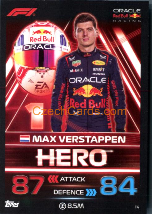 Max Verstappen 2023 Turbo Attax #14