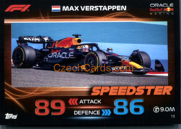 Max Verstappen 2023 Turbo Attax #15