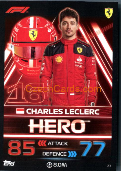 Charles Leclerc 2023 Turbo Attax #23