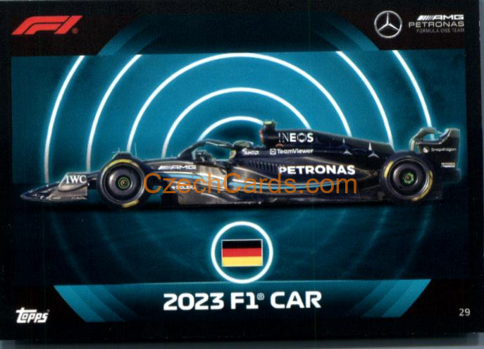 2023 F1 Car Mercedes-AMG 2023 Turbo Attax #29