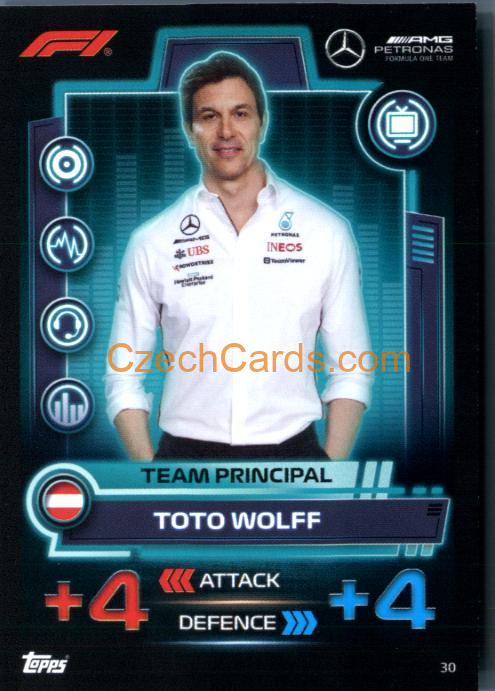 Toto Wolff 2023 Turbo Attax #30