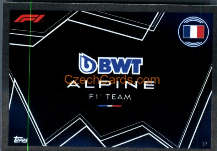 Alpine Team Logo 2023 Turbo Attax #37