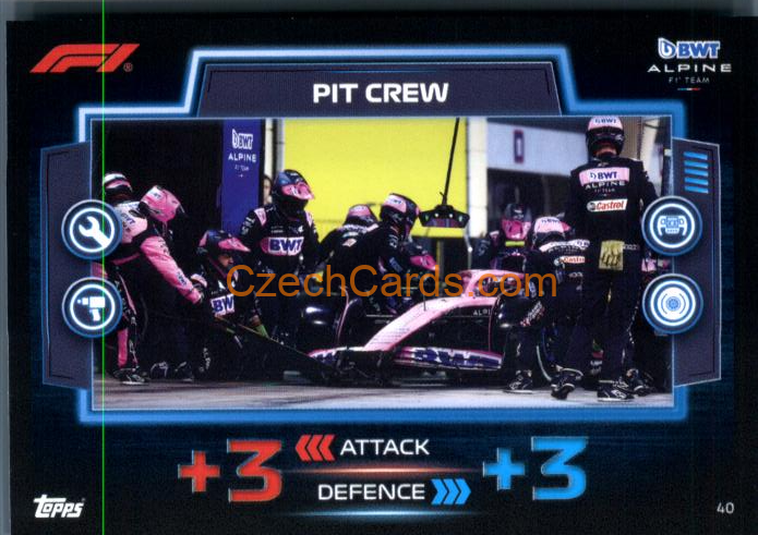 Alpine Pit Crew 2023 Turbo Attax #40
