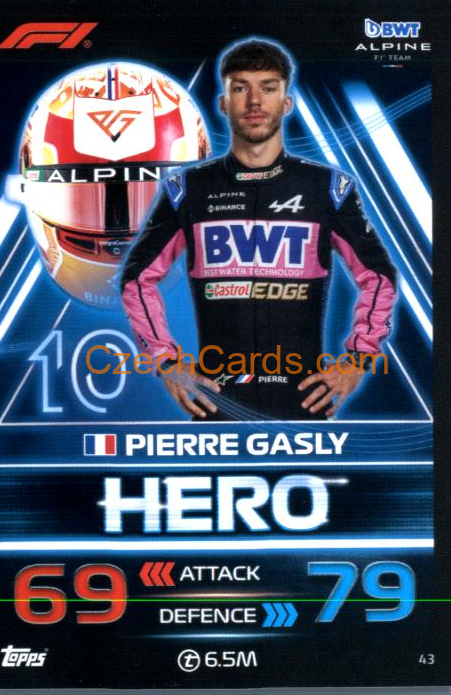 Pierre Gasly 2023 Turbo Attax #43