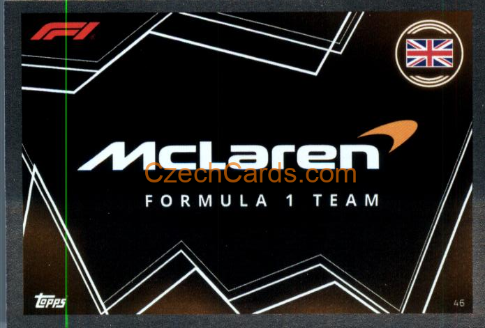 McLaren Team Logo 2023 Turbo Attax #46