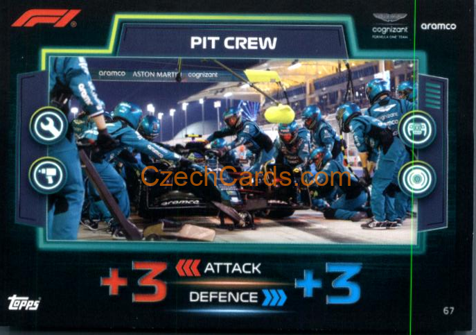 Aston Martin Pit Crew 2023 Turbo Attax #67