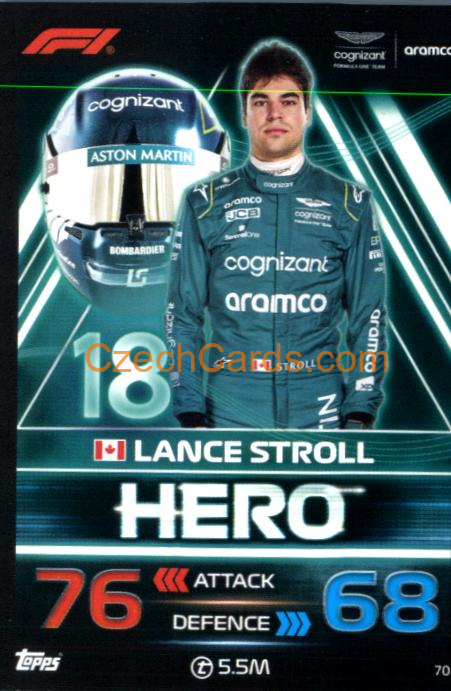 Lance Stroll 2023 Turbo Attax #70