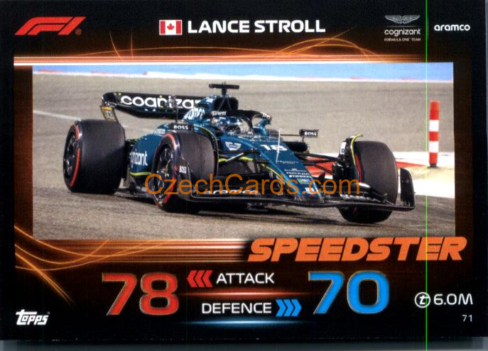 Lance Stroll 2023 Turbo Attax #71