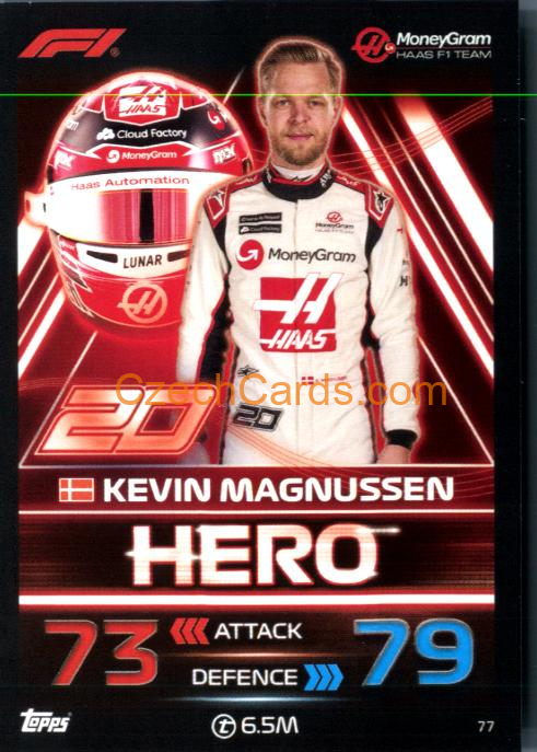 Kevin Magnussen 2023 Turbo Attax #77