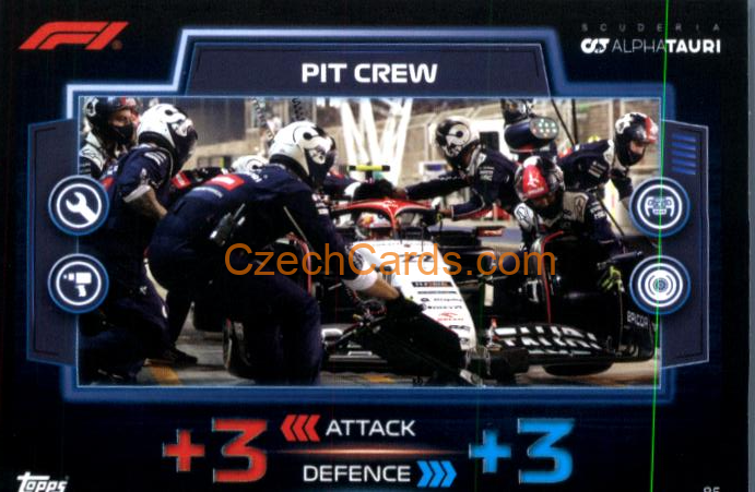 Scuderia AlphaTauri Pit Crew 2023 Turbo Attax #85