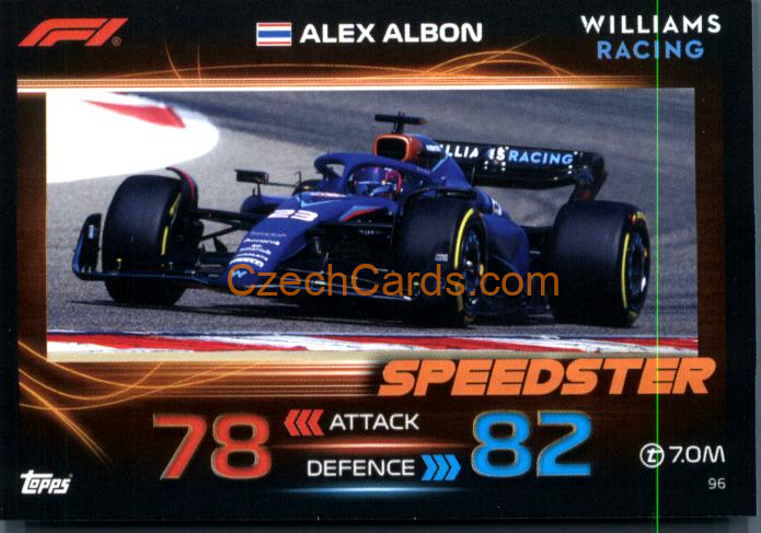 Alex Albon 2023 Turbo Attax #96