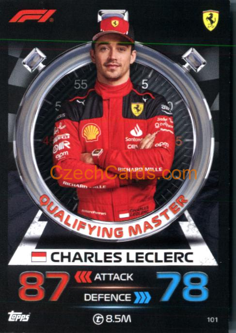 Charles Leclerc (Ferrari) 2023 Turbo Attax #101