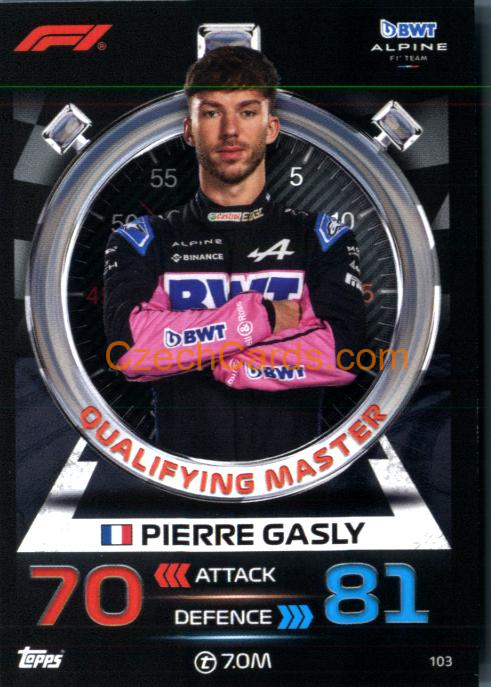 Pierre Gasly (Alpine) 2023 Turbo Attax #103
