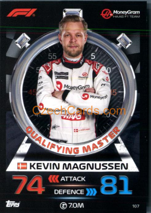 Kevin Magnussen (Haas) 2023 Turbo Attax #107