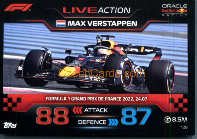 Max Verstappen (Red Bull Racing) 2023 Turbo Attax #128